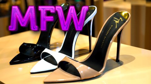 Alla MFW Giuseppe Zanotti presenta la nuova collezione