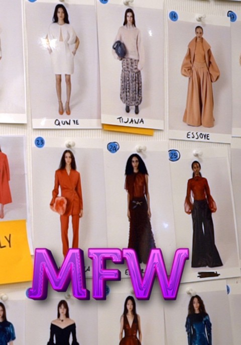Il Fitting del fashion show di Genny