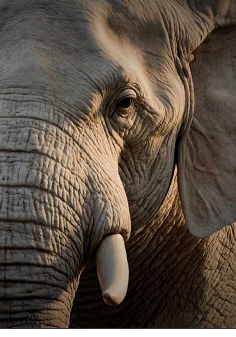 Un elefante bianco in giro per Milano